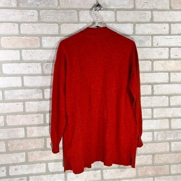 Madewell Bradley Cardigan Long Sleeve Sweater in Thai Chili Size XS - Picture 4 of 11